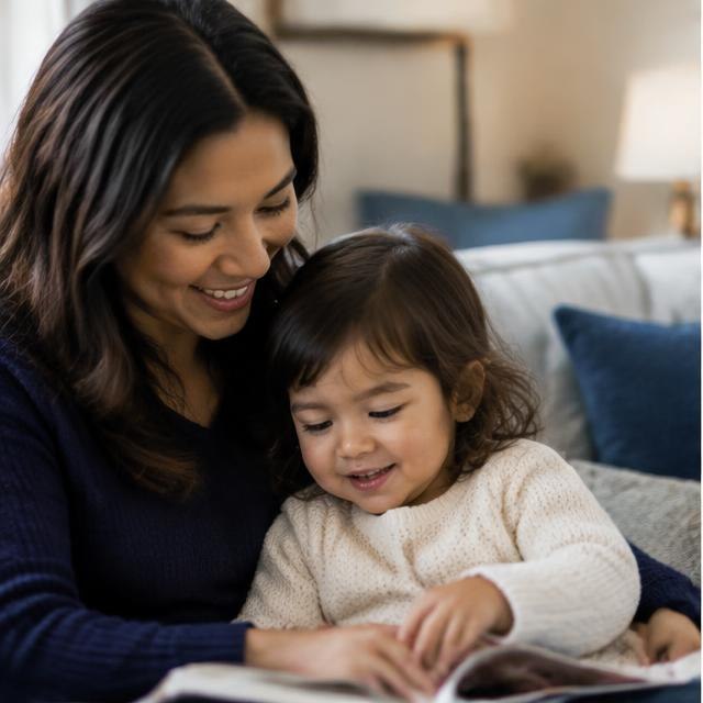 Family and financial planning imagery