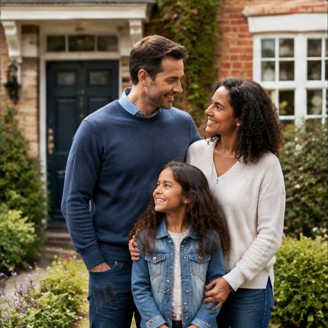 Family and financial planning imagery