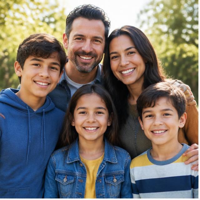Family and financial planning imagery